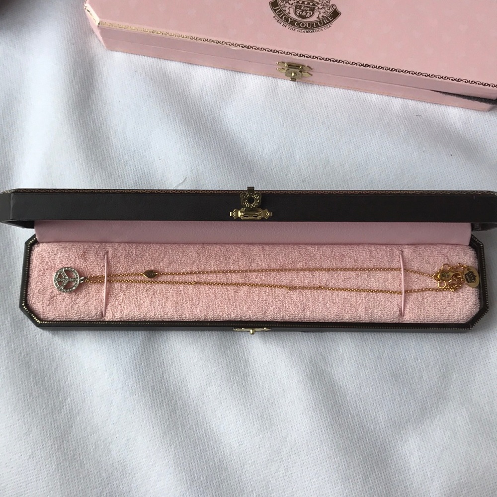 Juicy Couture Peace necklace